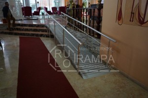 Rulo Rampa Otel İçin Engelli Rampasi